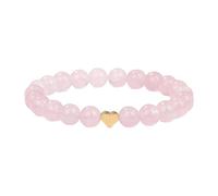 Obotsnoi Romance extensible en cristal en forme de cœur - Bijou confortable pour anniversaire de mariage - Cadeau d'anniversaire tendance et élastique, One Size, Comme décrit
