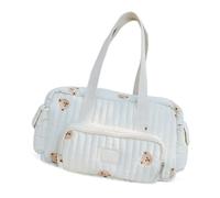 Obotsnoi Sac à main multifonction pour maman, sac de rangement spacieux, sac à bandoulière léger avec plusieurs compartiments pour voyage, grande capacité pour couches de bébé, b