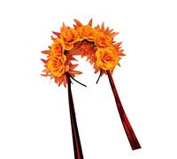 Obotsnoi Serre-tête léger décoré de chrysanthème confortable pour de longues heures pendant les fêtes d'Halloween Épingle à cheveux élégante chrysanthème pour festivals