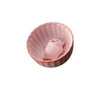 Obotsnoi Spit Bubble Under Bottom Funny Tea Cupps Cartoon Ceramics Pippy Figurine Tasse à thé Caché Animal à l'intérieur de la tasse Figurine fantaisie en céramique Pippy