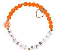 Obotsnoi Summers Apero Party Bracelets Citrus Junos en or blanc Bracelet réglable avec carte cadeau Bracelet réglable en résine et alliage, One Size, Comme décrit