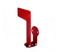 Obotsnoi Support de boîte aux lettres en métal résistant à la rouille pour une durabilité extérieure avec notification d'alerte par courrier, installation facile, moderne, esthétique, support de boîte