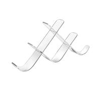 Obotsnoi Support de palet de hockey en acrylique - Présentoir pour palets de hockey - Organisateurs de bureau - Support acrylique durable