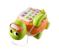 Obotsnoi Téléphone d'apprentissage Musical pour Les De 1 À 3 Ans La Conception en Plastique Encourage Le Développement du Langage Jouet Éducatif De Voyage Portable pour Les