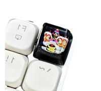 Obotsnoi Touches en résine fabriquées à la main avec translucides traditionnels Dragon Dance pour claviers mécaniques Accessoire Résine