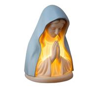 Obotsnoi Veilleuse décorative Vierge Marys - Lampe de table catholique - Cadeau religieux - Statue religieuse - Pour femmes et hommes - Décorations d'intérieur catholiques