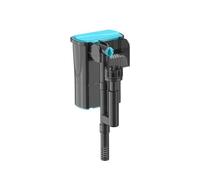 Obotsnoi Ventilateur De Tirage Externe Miniature pour Aquariums Poissons Habitats Marins Économe en Énergie Silencieux Double Mise en Œuvre Composant ABS Solide Installation Facile Pompe De Citerne À