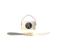 Obotsnoi Ventilateur suspendu USB 5 V pour camping et dortoir, livré avec télécommande et vitesse réglable ventilateur de plafond avec fonction minuteur