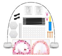 OBOVO Kit d'arche de ballons réutilisable, 3 m de support réglable