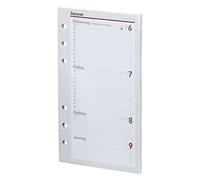 Obpacher Verlag 02-0058 - kalendarium Planificateur de Time Pocket A6 1 semaine sur 2 Pages, 2018