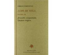 Obras Completas. Poesía Iii Lope De Vega (Auteur)