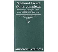 Obras Completas Vol.Iv: La Interpretación De Los Sueños (Parte I) (1900)