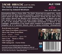 OBRECHT: Missa Sub Tuum Praesidium, 5 Motets by OBRECHT,J. [Audio CD] NEUF