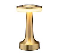 O'Bright Lampe de table LED portable avec capteur tactile, 3 niveaux de luminosité, batterie rechargeable jusqu'à 48 heures d'utilisation, veilleuse pour chambre d'enfant, lampe de chevet, lampe de