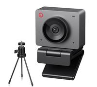 OBSBOT Meet SE Webcam 1080P 100FPS pour PC, Webcam USB avec Suivi AI, Microphone, trépied, HDR décalé, Mode beauté, caméra de Streaming Plug&Play pour Ordinateur Portable/Bureau, conférence Gris