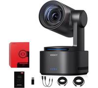 OBSBOT Tail 2 NDI HX3 PTZR Caméra 4K 60FPS, Zoom Optique 5X, Zoom Hybride 12x, AI Auto Tracking, 1/1,5" 50 MP, sortie multiple HDMI/SDI/USB/IP, pour les événements live de service religieux