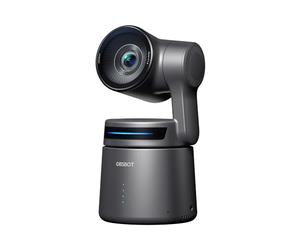 OBSBOT Tail Air Caméra NDI Streaming 4K, Caméra PTZ Avec Suivi IA, APP | Intelligente, Commande Gestuelle, Webcam HDMI/USB-C/Sans Fil, Caméscope Vidéo Pour Live Streaming Église, Culte, Sport.