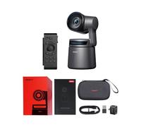 OBSBOT Tail Air & Smart Remote Combo, Caméra Streaming avec Suivi IA PTZ | APP Intelligente, Commande Gestuelle, Webcam HDMI/USB-C/Sans Fil, Caméras Vidéo Pour Filmer, Culte, Content Creator, Etc.