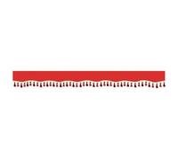 Obscure Bande Parasol En Polyester Rouge pour Camion DAF Iveco Scania Volvo