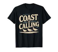 Observateur Courlis Corlieu Ornithologue Estuaire T-Shirt