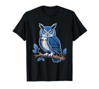 Observateur De Chouettes Minuit Ornitho Chouette Loisir T-Shirt