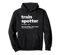Observateur de Train - Photographie ferroviaire Trainspotting Sweat à Capuche