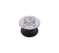 Observateur d'oiseaux Colibri Ma Vie est Super Bien Fleurs PopSockets PopGrip Adhésif