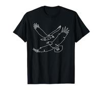 Observateur d'oiseaux Eagles Sketch T-Shirt