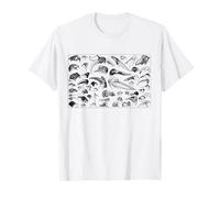 Observateur d'oiseaux Observation des oiseaux Ornithologie Types d'oiseaux T-Shirt