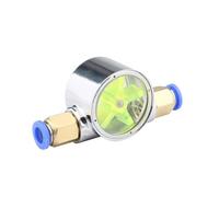 Observateur du débit d'eau Indicateur de liquide du débitmètre, la pompe submersible à arbre principal refroidie l'eau indique(Sky grey)