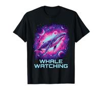 Observation Baleines Cosmiques Galaxie Espace Orque T-Shirt