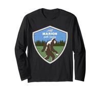 Observation de Bigfoot à Marion, Caroline du Nord, NC Funny Manche Longue