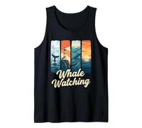 Observation des Baleines rétro Phare côtier Aventure Débardeur