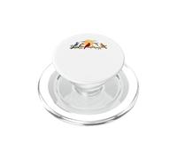 Observation des Oiseaux Coucher de Soleil Oiseaux Blue Geay Red Cardinal Birding PopSockets PopGrip pour MagSafe