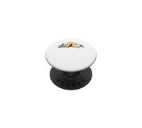 Observation des Oiseaux Coucher de Soleil Oiseaux Blue Geay Red Cardinal Birding PopSockets PopGrip Adhésif