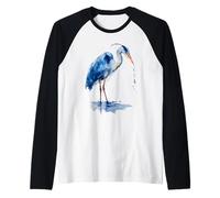 Observation des Oiseaux du héron Bleu Manche Raglan