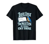 Observation des Oiseaux Liste de Vie Avid Birder Nature Lover T-Shirt