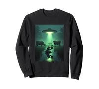 Observation d'OVNI Grenouille - Enlèvement de Vache Extraterrestre Sweatshirt