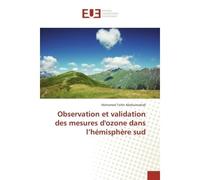 OBSErvation et validation des mesures d'ozone dans l'hemisphere sud - Mohamed Abdoulwahab - Universitaires Europeennes - broché - Etude