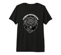Observations avancées. Loup Sauvage. Canis Lupus T-Shirt Haut de Gamme