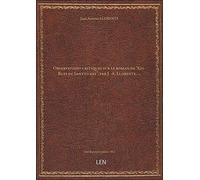 Observations critiques sur le roman de Gil-Blas de Santillane, par J.-A. Llorente,...