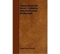 Observations on Borzoi - Called in America Russian Wolfhounds Thomas, Joseph Brown, Grimsgaard, M. C. (Auteur)