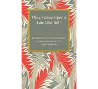 Observations Upon A Late Libel