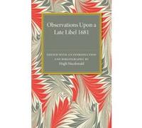 Observations Upon A Late Libel