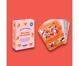 Observe Edition - Jeu de 7 familles Bien dans ton assiette