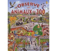Observe les animaux du zoo: Et trouve l'intrus...