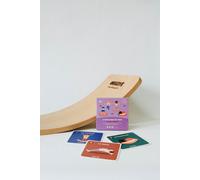 Observe Montessori - Planche d équilibre et 10 cartes Yoga
