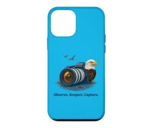 Observe Respect Capture Eagle Objectif de caméra Coque pour iPhone 12 Mini