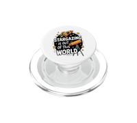 Observer Les étoiles et s’émerveiller du Ciel Nocturne PopSockets PopGrip pour MagSafe