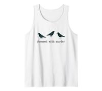 Obsessed with Murder Group of Crows Ravens Débardeur